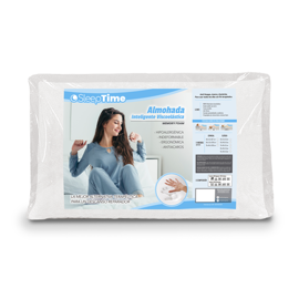 Almohada Viscoelastica Clasica 85X40x13 Con Funda Co...