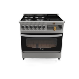Cocina Profesional  Ristorante 86 Cm Pta Vidrio Gn