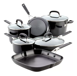 Batería De Cocina 84800 10 Piezas Antiadherente