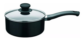 Cacerola  Pratika 20 Cm Olla Tapa Vidrio Antiadheren...