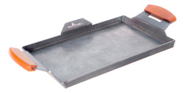 Plancha 410 Manija 26 X 41 Cm Con 2 Accesorios
