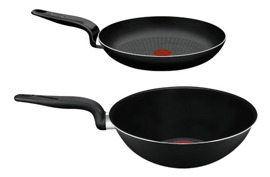 Set Sartén  24 Cm + Wok 28 Cm Pratika Antiadherente