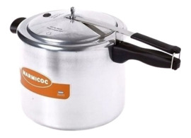 Olla A Presión  T07 Aluminio 7Lts 24 Cm De Diámetro