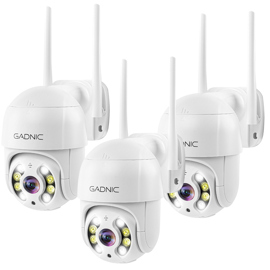 Camaras De Seguridad Wifi Ip Dm200w X3 Full Hd Moto...