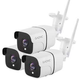 Kit Camaras De Seguridad Ip Wifi Exterior X3