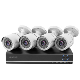 Cámaras De Seguridad X4 + Dvr 8Ch Sx14 Interior / E...