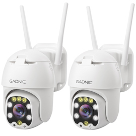 Camaras De Seguridad Dm300w X2 Ip Wifi Para Exterio...