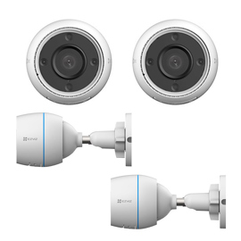 Kit Cámara De Seguridad Ip Wifi 2Mp Fhd H3c Visión ...