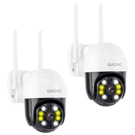 Kit Cámara De Seguridad P245f22 Domo 3Mp Ip66 Bluet...