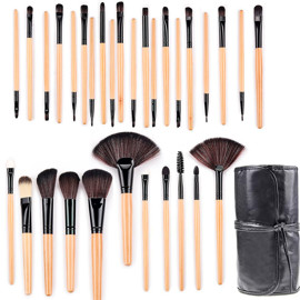 Juego De 32 Brochas De Maquillaje Br32 De Alta Cali...