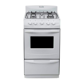 Cocina Candor S2 Gas Envasado 51 Cm 4 Hornallas