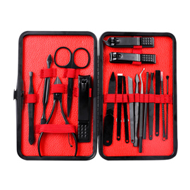 Set De Manicura Pedicura Km90 18 Piezas