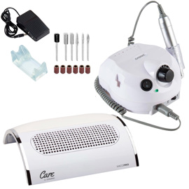 Kit Para Uñas Torno T202 + Extractor De Polvo Vaccp...
