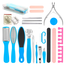 Set Manicura Km8000 20 Piezas De Pedicura Alta Cali...
