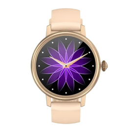 Smartwatch Q4 Gold Frame XView 1.19 Caja Metalica