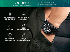 Reloj De Cuarzo Elegante Resistente Al Agua