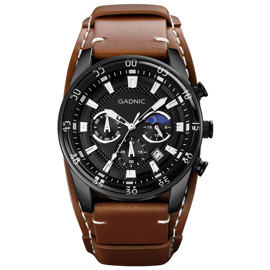 Reloj De Cuarzo Elegante Resistente Al Agua