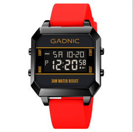 Reloj Deportivo Digital Cuadrado Resistente Al Agua
