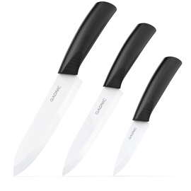 Set De 3 Cuchillos De Ceramica  Ceramic3000 Para Coc...