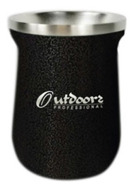 Mate Térmico Mug Outdoors Negro 236Ml Acero Inoxidab...