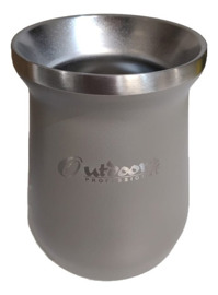 Mate Térmico Mug Outdoors Gris 236Ml Acero Inoxidabl...