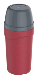 Termo Individual Rojo Con Rosca  Yuma 300Ml