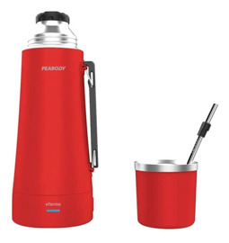 Etermo Termo Eléctrico PeEta1001r 1 Litro Rojo
