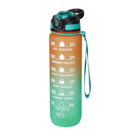 Botella Deportiva Motivacional  1L Con Pico Sorbete