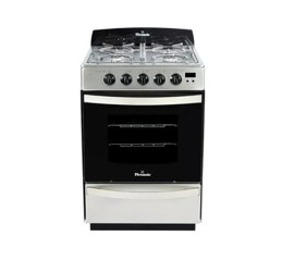 Cocina Multigas 5558 Clasea 4 Hornallas Acero Inox