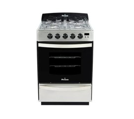 Cocina Multigas  5558 Clasea 4 Hornallas Acero Inox