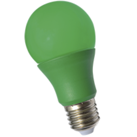 Lampara Bulbo A60 Led Color Verde 5W 