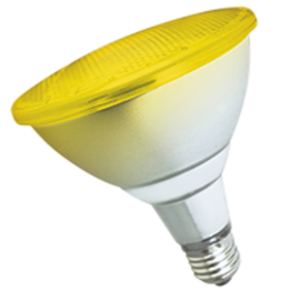 Lampara Par 38 Vidrio 12W E27 Amarilla E27 
