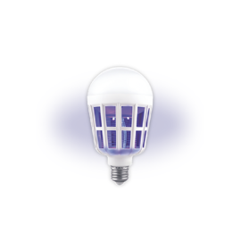 Lámpara Led 9W Mata Insectos Moscas Mosquitos Luz Dí...