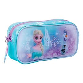 Cartuchera Frozen Disney 1 Cierre Canopla Super Ampl...