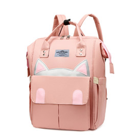 Mochila Antirobo Mujer Impermeable 17L Rosa
