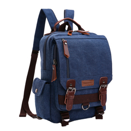 Mochila Diseño Vintage Azul