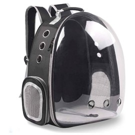 Mochila Transportadora De Mascotas Capsula Acrilico...