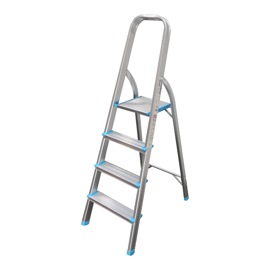 Escalera Aluminio Reforzada 4 Escalones G216ar