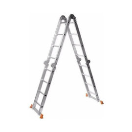 Escalera Aluminio Articulada Plegable 4X4mt  Le400