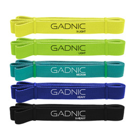 Kit 5 Bandas Isométricas Largas Polyester