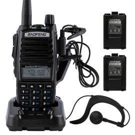 Handy Uv82 10W BiBanda 128Ch Hasta 20Km + 2 Batería...