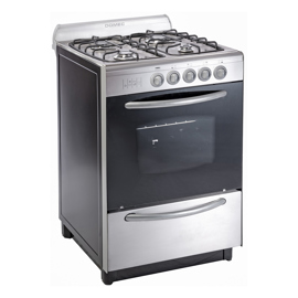 Cocina Multigas Cxupv 56Cm 4 Hornallas Acero Inox