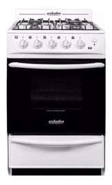 Cocina  52  E2bc 4 Hornallas  Blanca Puerta 62L