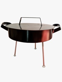 Disco Para Cocinar 50Cm. Con Tapa Y Patas Desmontabl...