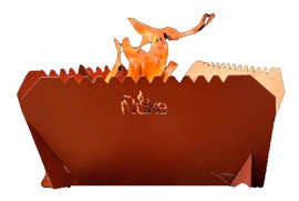 Fogonero Fogon Ñuke Onix 300 Parrilla Y Bolso