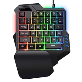 Keypad Teclado De Una Sola Mano Gaming Pc Usb Rgb