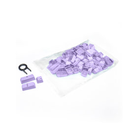 Juego De 108 Teclas Violeta Keycaps Para Teclado Mec...