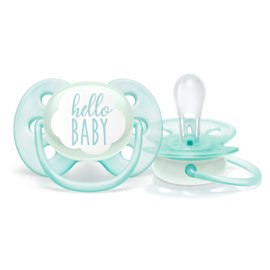 Chupetes Ultra Soft Deco Philips Scf522/01 Celeste