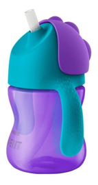 Vaso Straw Cup Con Pajita Flexible Antiderrame 200 ...