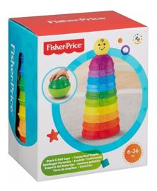 FisherPrice Cuencos Apilables Con Pelota Sonajero